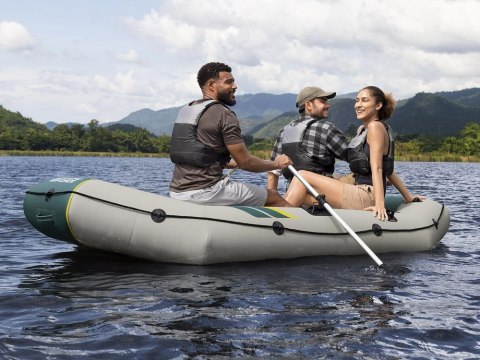 Bestway Dmuchany ponton RANGER ELITE X3 295x130x46cm + wiosła 65160