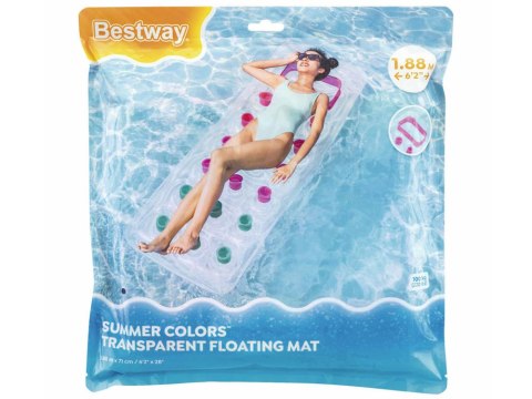 Bestway dmuchany materac z okienkiem 188x71 43040