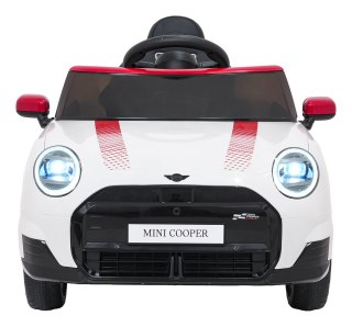 Auto na akumulator Pojazd Mini Cooper Biały 2x35W