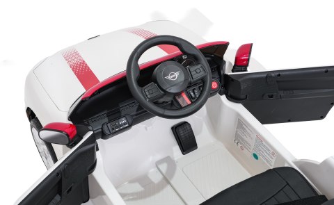 Pojazd Mini Cooper Biały