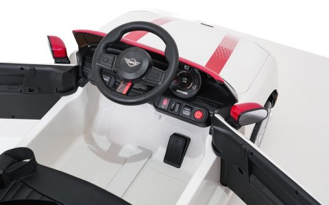 Pojazd Mini Cooper Biały