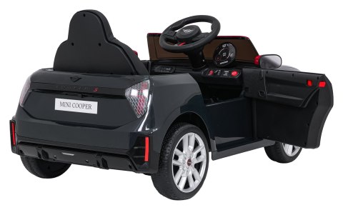 Mini Cooper na Akumulator 12V | Pilot 2.4G | Koła EVA | Skóra