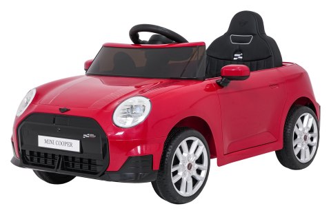 Mini Cooper 12V 2×35W Czerwony na Akumulator z Pilotem 2.4