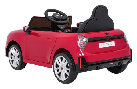 Mini Cooper 12V 2×35W Czerwony na Akumulator z Pilotem 2.4