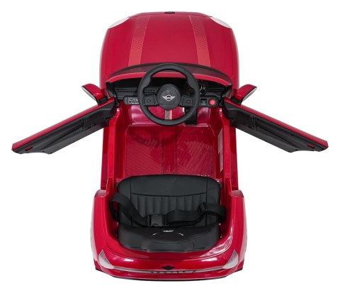 Mini Cooper 12V 2×35W Czerwony na Akumulator z Pilotem 2.4