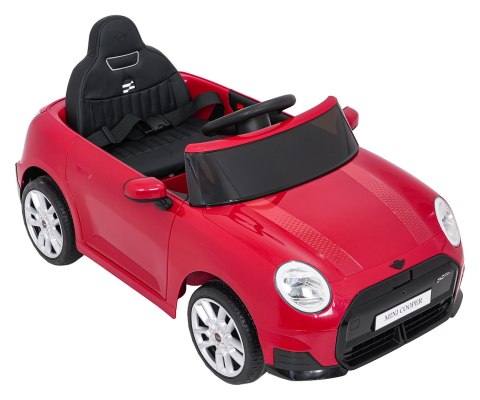 Mini Cooper 12V 2×35W Czerwony na Akumulator z Pilotem 2.4