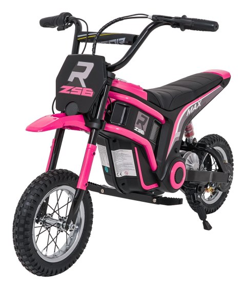 Motor na akumulator dla dziewczynki RZ56 MAX Różowy 350W