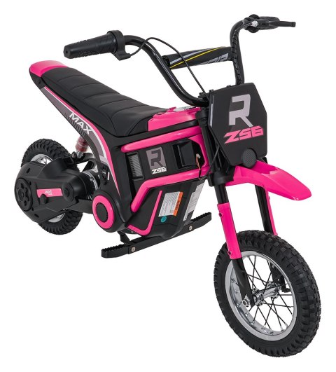 Motor na akumulator dla dziewczynki RZ56 MAX Różowy 350W
