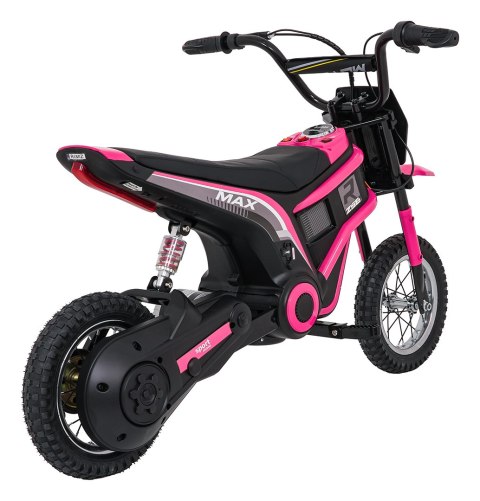 Motor na akumulator dla dziewczynki RZ56 MAX Różowy 350W