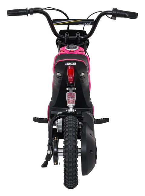 Motor na akumulator dla dziewczynki RZ56 MAX Różowy 350W