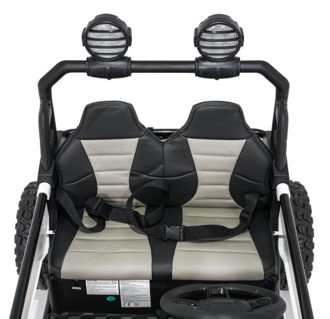 Auto na akumulator Buggy SPEEDY 4x4 Biały 4x200W