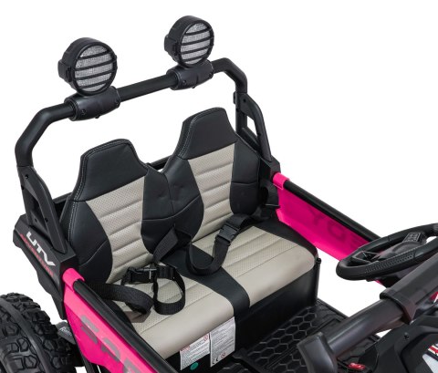 Auto na akumulator Buggy SPEEDY 4x4 Różowy 4x200W