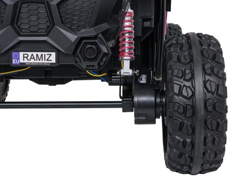 Auto na akumulator Buggy SPEEDY 4x4 Różowy 4x200W