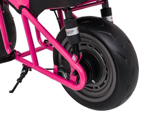 Motor na akumulator dla dziewczynki 24V LED amortyzatory