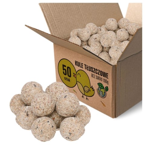 Kule tłuszczowe bez siatki 50x100g Meg