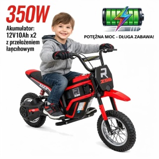 Pojazd Motor RZ56 MAX Czerwony