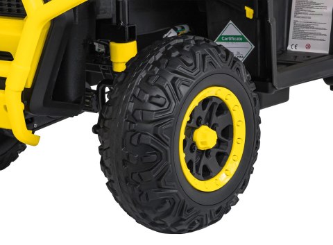 Pojazd Quad ATV dla dziecka Robust 01 Żółty4x35W KOŁA EVA