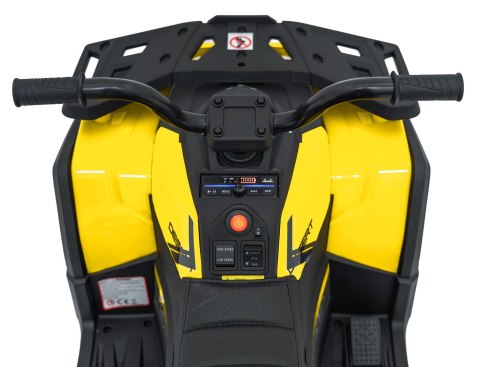 Pojazd Quad ATV dla dziecka Robust 01 Żółty4x35W KOŁA EVA