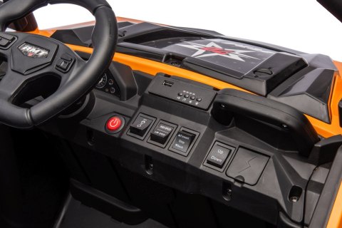Dwuosobowy Pojazd Farmer Truck X-POWER Pomarańczowy 4x200W
