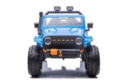 Samochód Elektryczny Jeep Monster 4x4 24V 7Ah Pilot niebieski