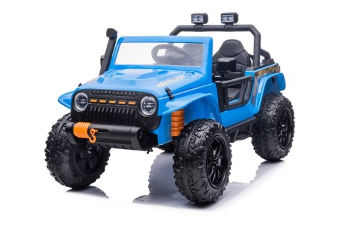 Samochód Elektryczny Jeep Monster 4x4 24V 7Ah Pilot niebieski
