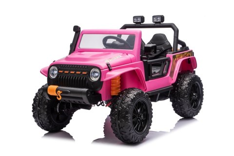 eep Monster WXE1688 różowy 24V 4x4 800W Jazda z Rodzicem