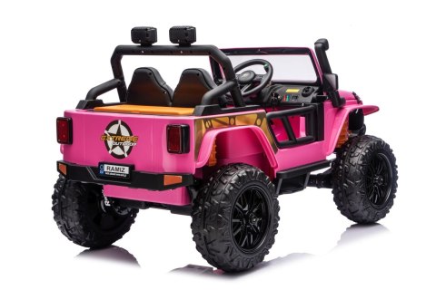 eep Monster WXE1688 różowy 24V 4x4 800W Jazda z Rodzicem