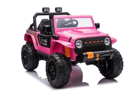 eep Monster WXE1688 różowy 24V 4x4 800W Jazda z Rodzicem