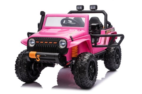 eep Monster WXE1688 różowy 24V 4x4 800W Jazda z Rodzicem