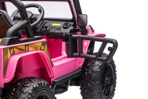 eep Monster WXE1688 różowy 24V 4x4 800W Jazda z Rodzicem