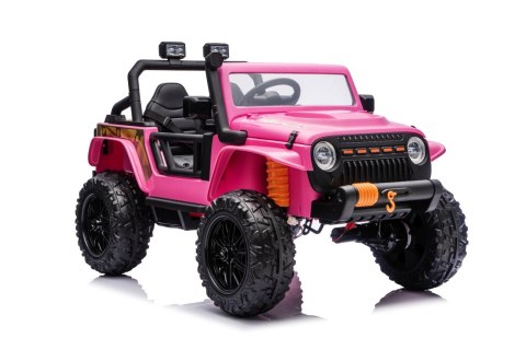 eep Monster WXE1688 różowy 24V 4x4 800W Jazda z Rodzicem