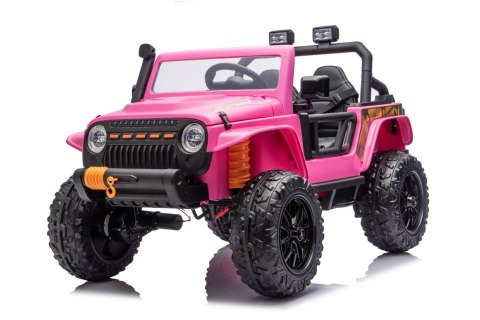 eep Monster WXE1688 różowy 24V 4x4 800W Jazda z Rodzicem