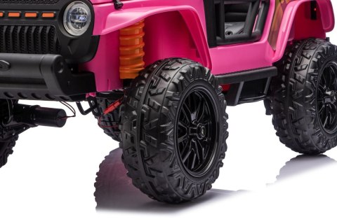 eep Monster WXE1688 różowy 24V 4x4 800W Jazda z Rodzicem