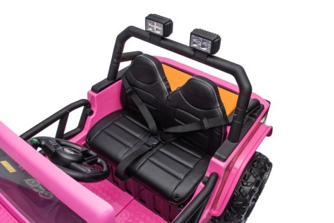 eep Monster WXE1688 różowy 24V 4x4 800W Jazda z Rodzicem