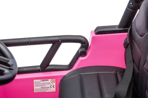 eep Monster WXE1688 różowy 24V 4x4 800W Jazda z Rodzicem