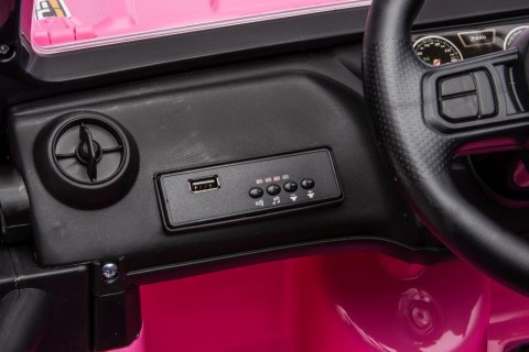 eep Monster WXE1688 różowy 24V 4x4 800W Jazda z Rodzicem