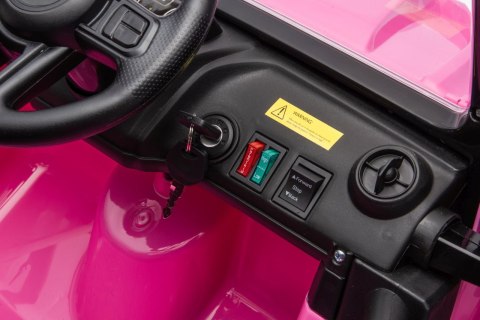 eep Monster WXE1688 różowy 24V 4x4 800W Jazda z Rodzicem