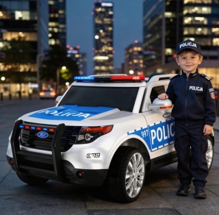 Pojazd SUV Polska Policja