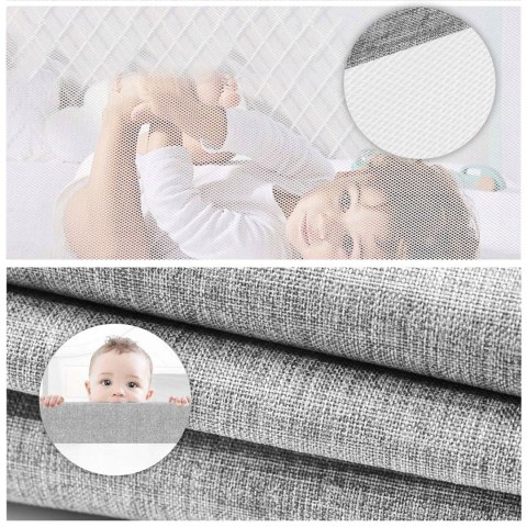 Barierka ochronna na łóżko 160 cm osłona zabezpieczenie dla dzieci ECOTOYS