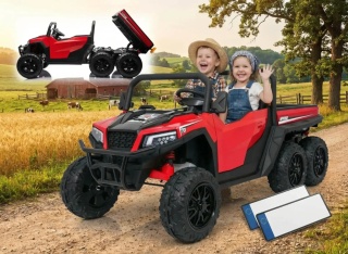 Farmer Truck X-POWER 24V dla dziecka elektryczny pojazd rolniczy 60 kg