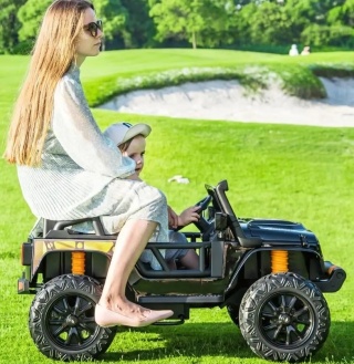 Pojazd Jeep Monster Czarny