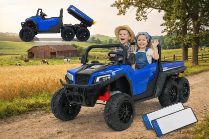 Farmer Truck X-POWER 24V 4×200W Elektryczna Wywrotka Pilot