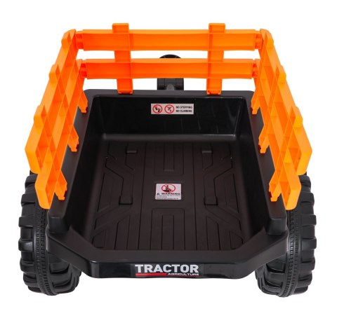 Wielki traktor na akumulator TITAN 24V 2x200W z przyczepką łyżką