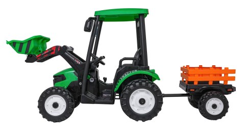 Wielki traktor z kabiną TITAN 24V z mocnym napędem 2x200W