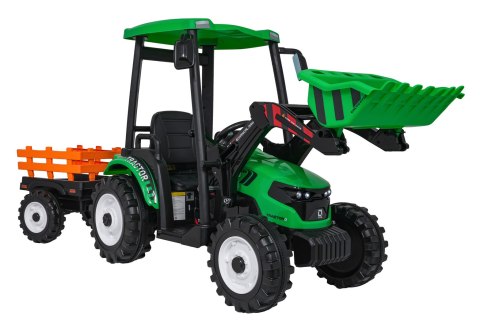 Wielki traktor z kabiną TITAN 24V z mocnym napędem 2x200W
