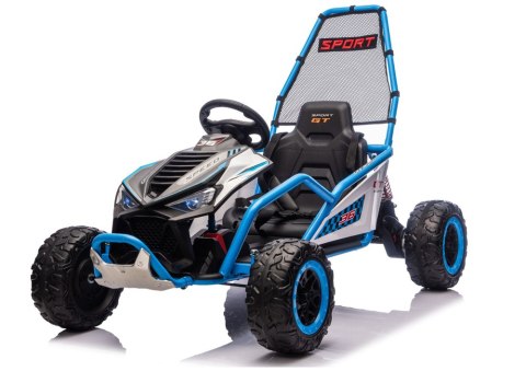 Pojazd Na Akumulator DM-107 24V7 DRIFT Cichy Silnik Niebieski