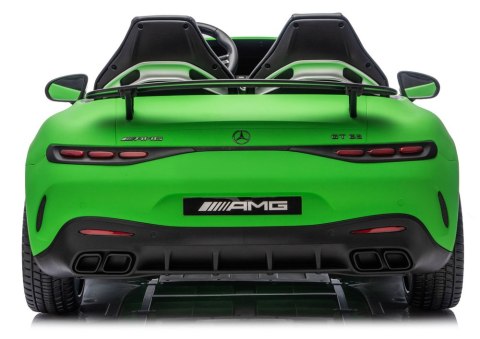 Auto Na Akumulator Mercedes GT63 AMG DKGT63 24V Cichy Silnik Matowy Zielony