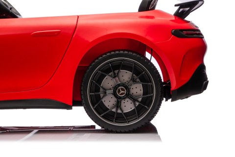 Mercedes Benz GT63 AMG 24V Pojazd Elektryczny 4x200W czerwony