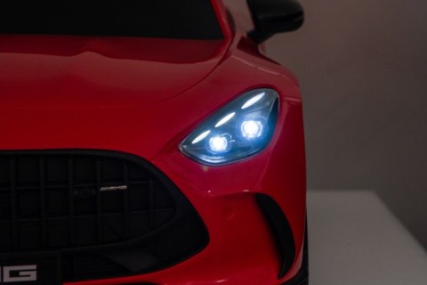 Mercedes Benz GT63 AMG 24V Pojazd Elektryczny 4x200W czerwony