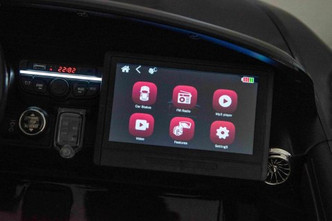 Mercedes Benz GT63 AMG Auto na akumulator 24V Czarny